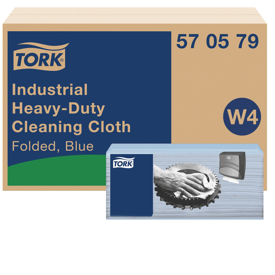 Tork Extra Starke Industrie Reinigungstücher Blau W4