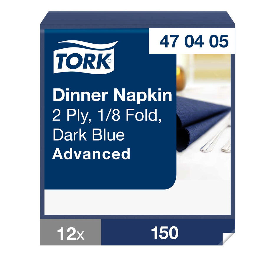 Tork Serviette Dinner bleu océan