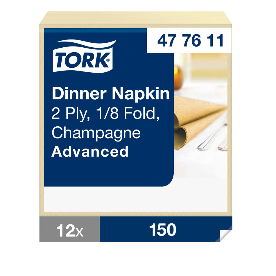 Tork Dinnerservietten Champagner