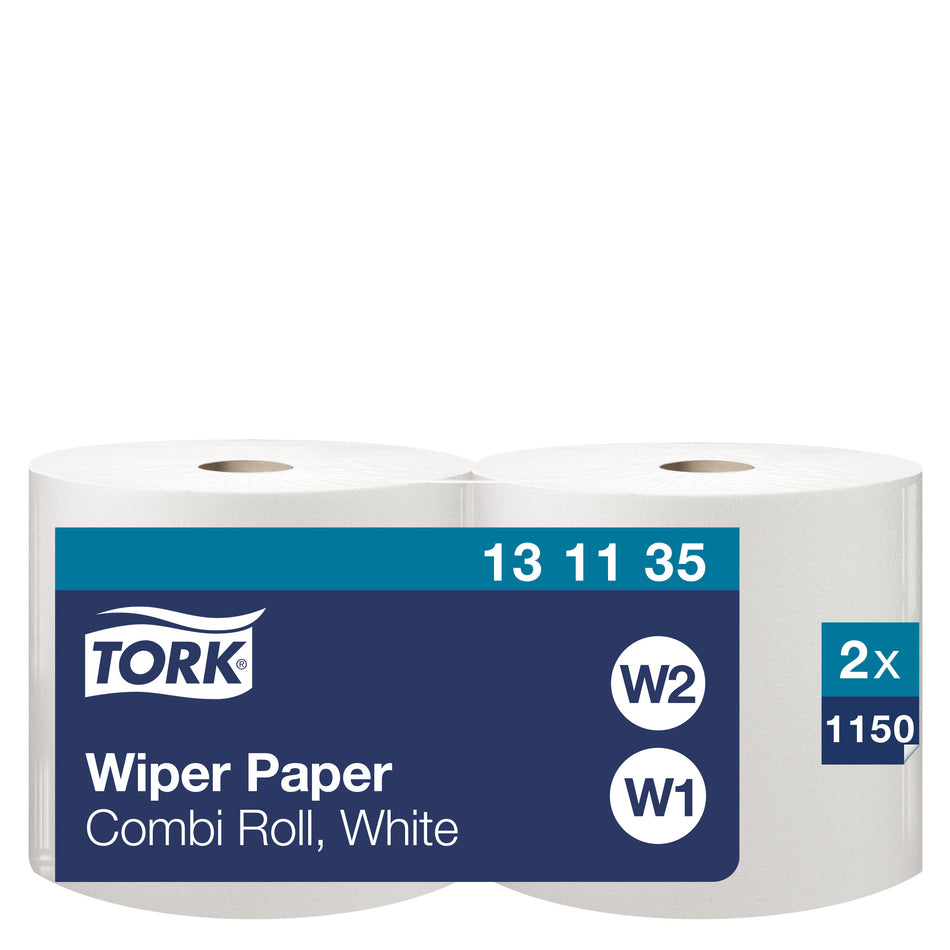 Tork Papier d’Essuyage Bobine blanc W1/2