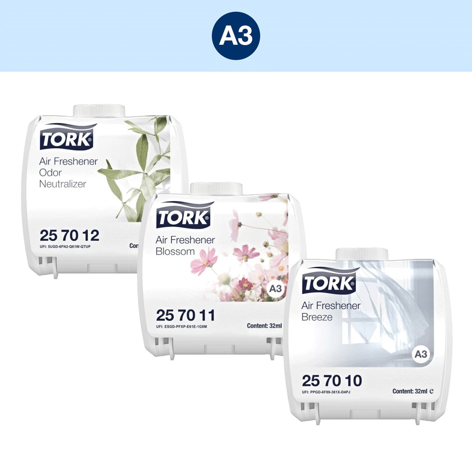 Tork Distributeur de désodorisant en continu blanc A3