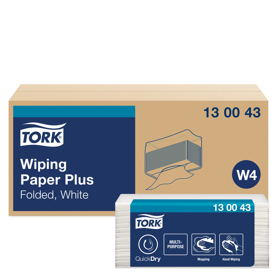 Tork Papier d'Essuyage Plus blanc W4