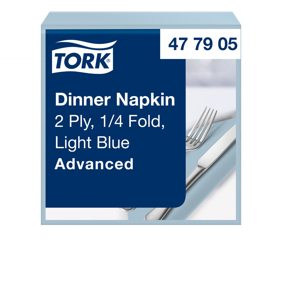 Tork Dinnerservietten Hellblau