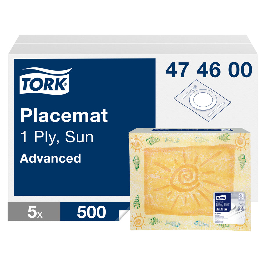 Tork Set de table jetable Soleil