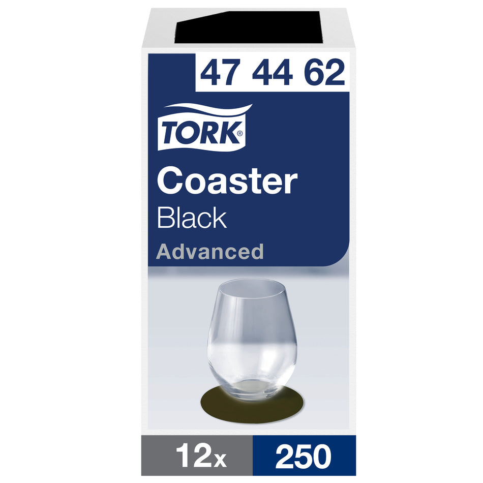 Tork Sous-verre rond en Papier noir