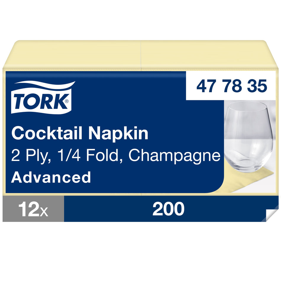 Tork Serviette Cocktail champagne