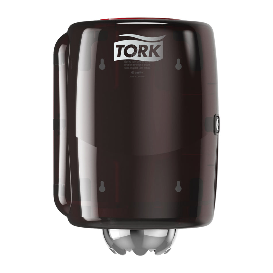 Tork Distributeur à Dévidage Central rouge et noir M2