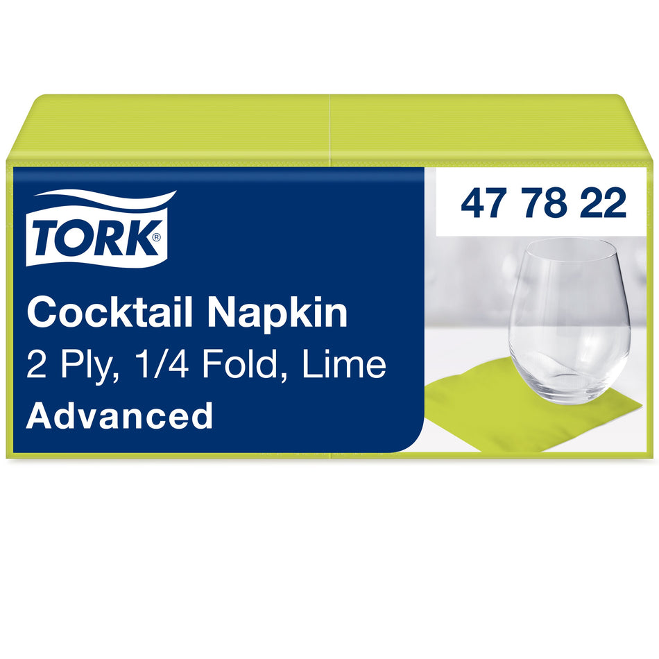 Tork Serviette Cocktail citron vert