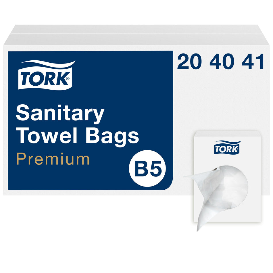 Tork Sachets pour serviettes hygiéniques blancs 1,4 L