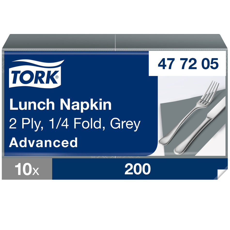 Tork Lunchservietten Grau