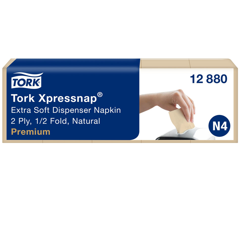 Tork Xpressnap® Serviettes Enchevêtrées Extra Douces Naturelles pour distributeur N4