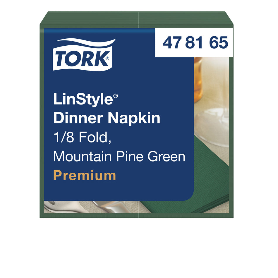 Tork LinStyle® Dinnerservietten Piniengrün