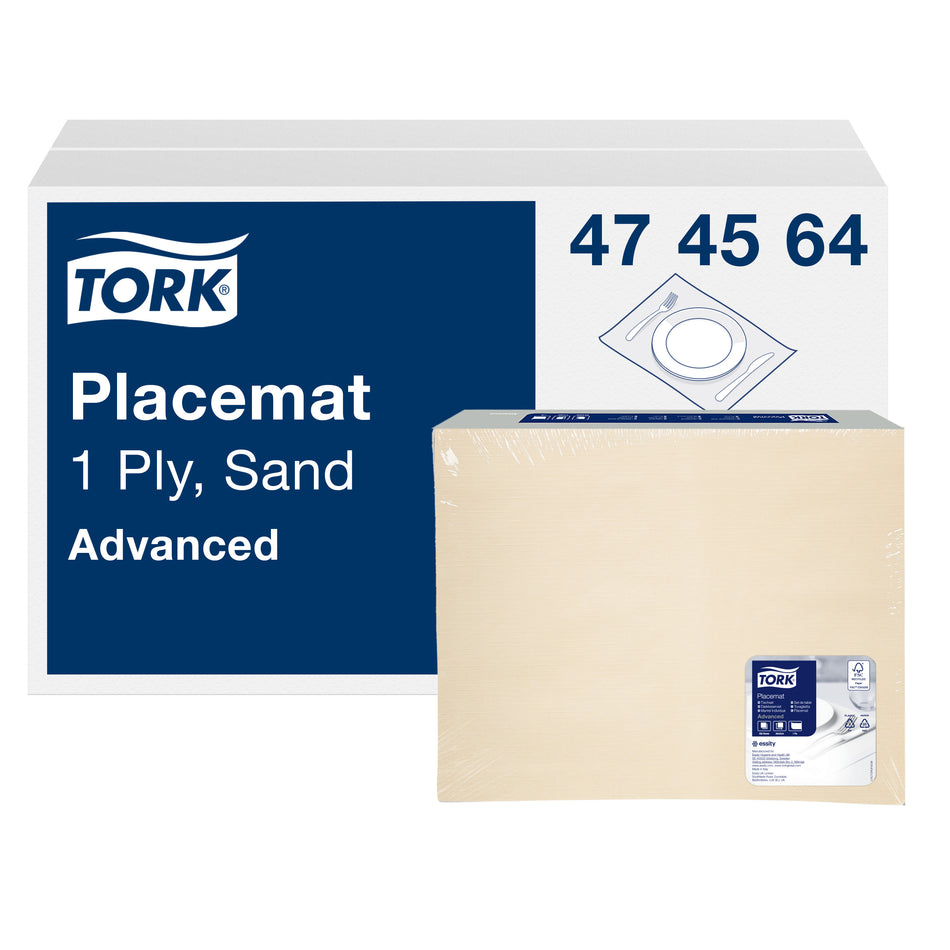 Tork Set de table jetable ivoire