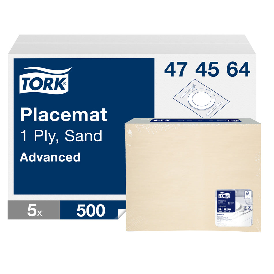 Tork Set de table jetable ivoire