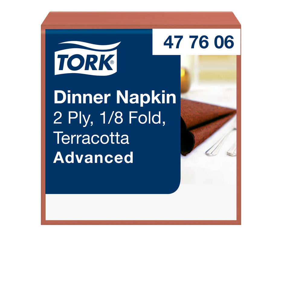 Tork Dinnerservietten Terracotta