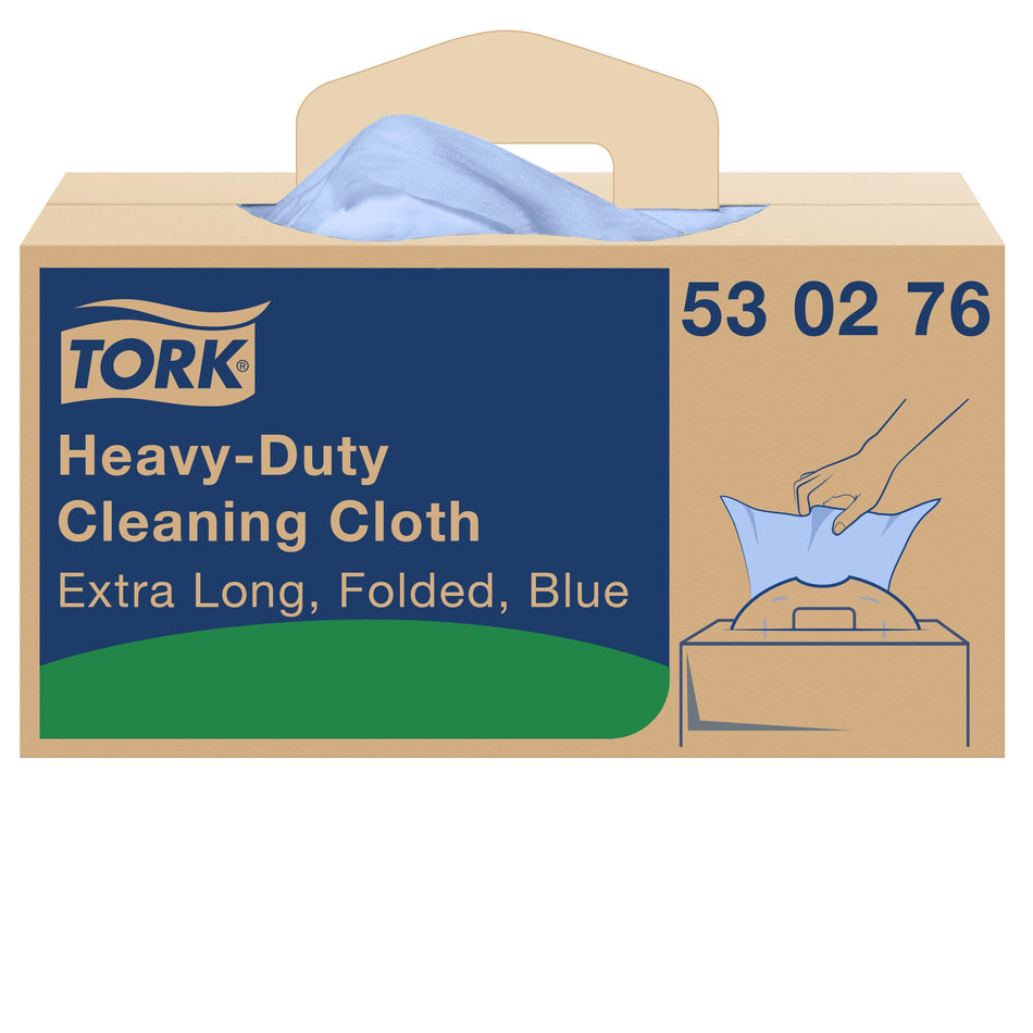 Tork Extra-Starke Reinigungstücher Blau W7
