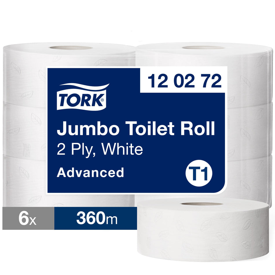Tork Papier Toilette Jumbo blanc T1