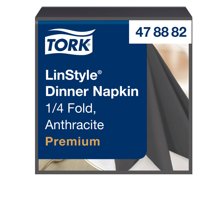 Tork LinStyle® Dinnerservietten Anthrazit