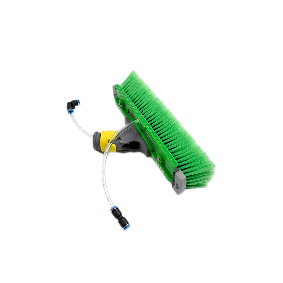Brosse nLITE Power complète, 28cm, poils fleurée (vert)