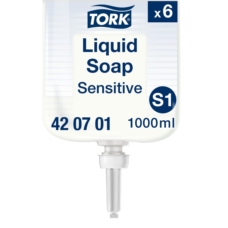 Tork Savon liquide Mains - Peaux sensibles S1