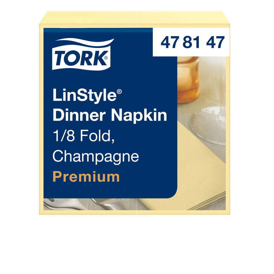 Tork LinStyle® Dinnerservietten Champagner