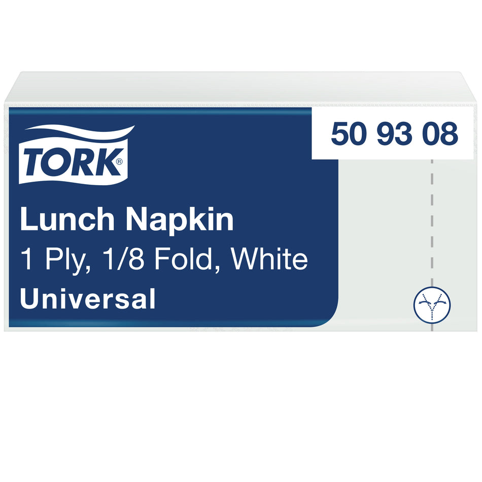 Tork Lunchserviette Weiß