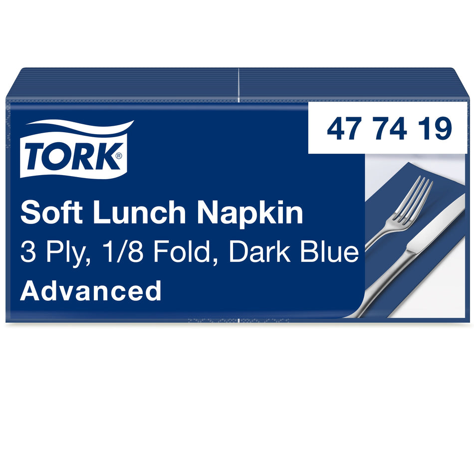 Tork Serviette Lunch Doux bleu océan