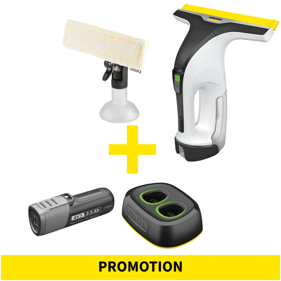Nettoyeur de vitres WV 4-4 Plus PACK PROMO