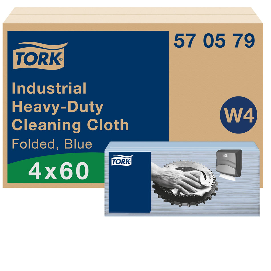 Tork Extra Starke Industrie Reinigungstücher Blau W4