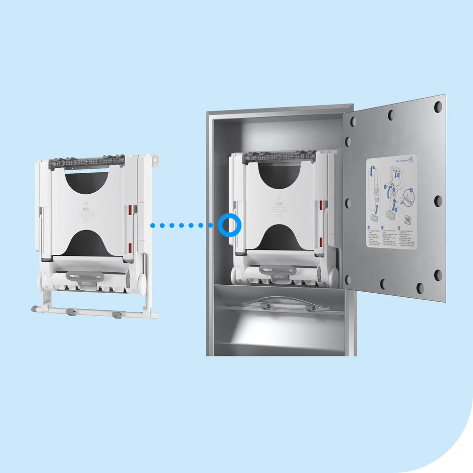Tork PeakServe® Petit adaptateur pour essuie-mains encastrable H5