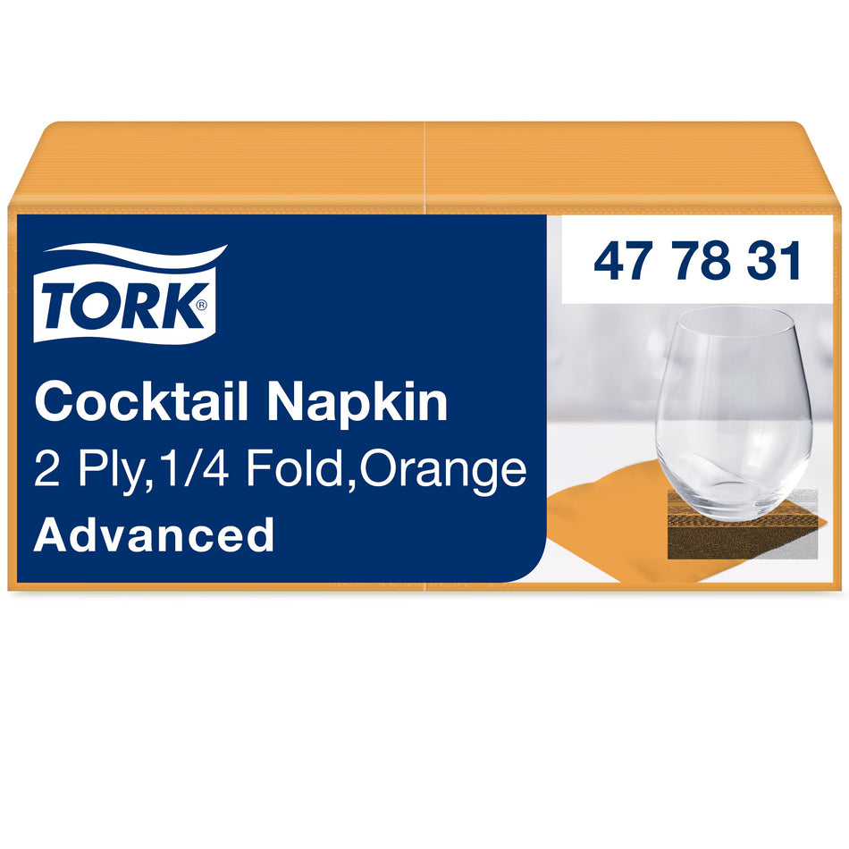 Tork Cocktailservietten Orange