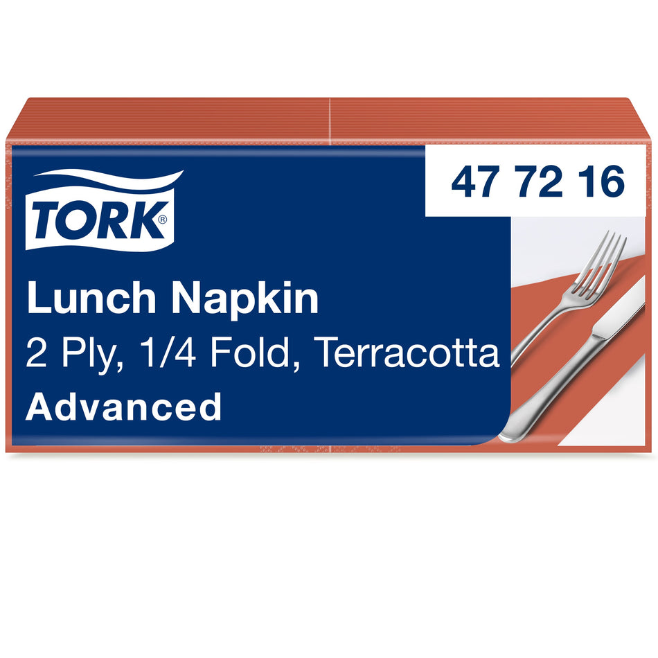 Tork Lunchservietten Terracotta