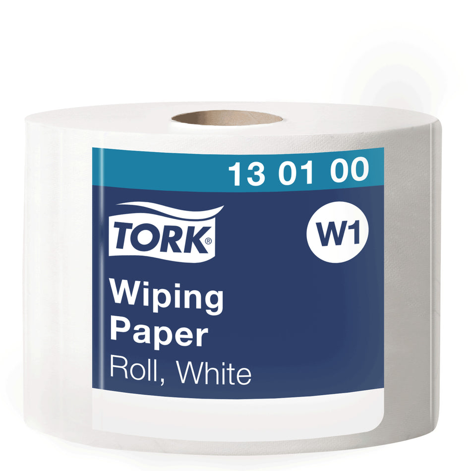 Tork Papier d'Essuyage Bobine maxi blanc W1