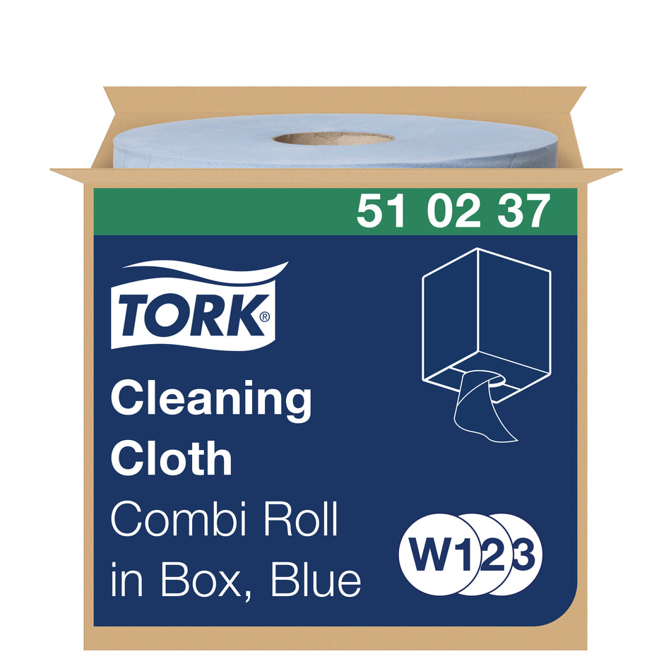 Tork Reinigungstücher Blau W1/2/3