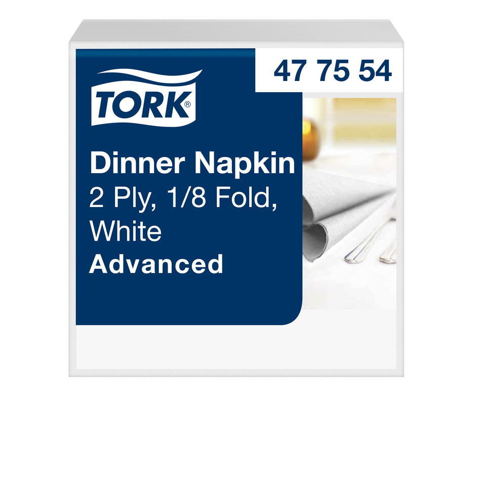 Tork Serviette Dinner blanche