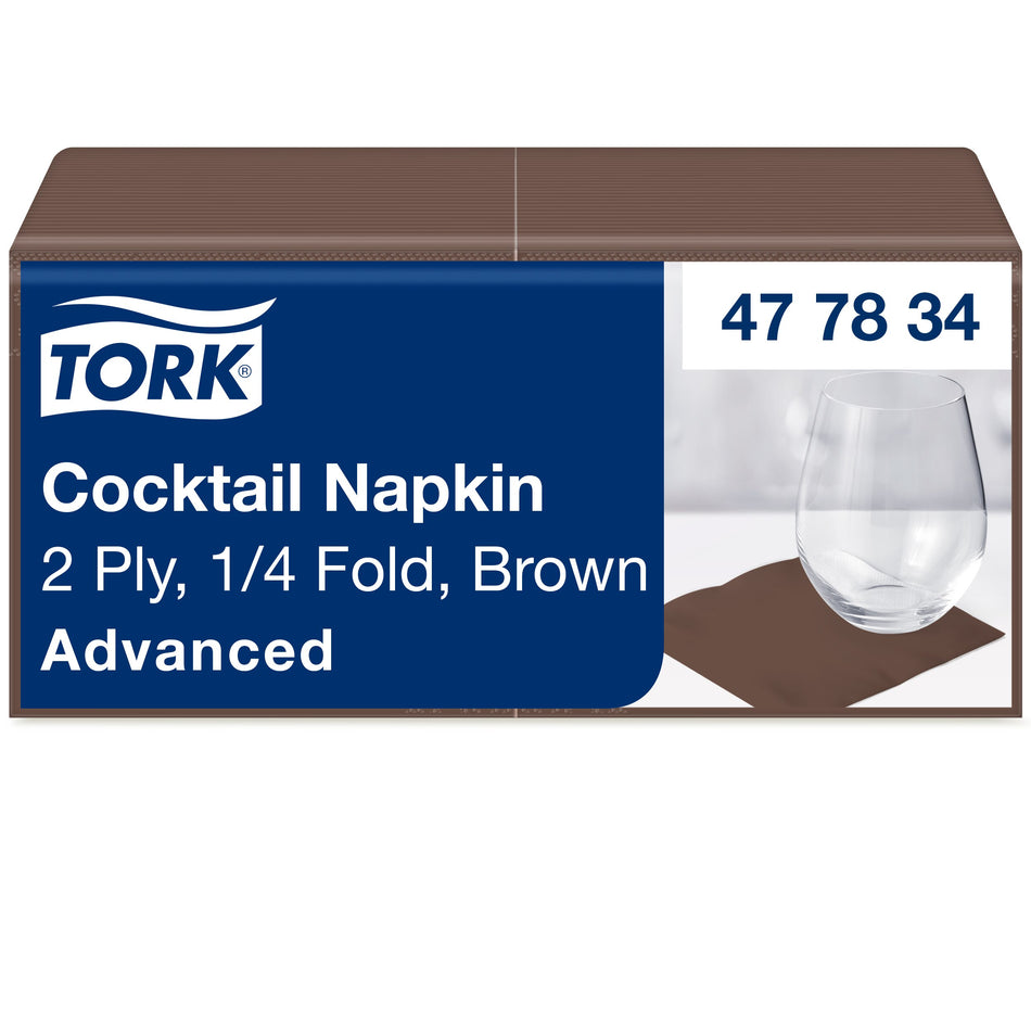 Tork Cocktailservietten Braun