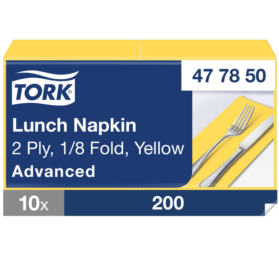 Tork Lunchservietten Gelb