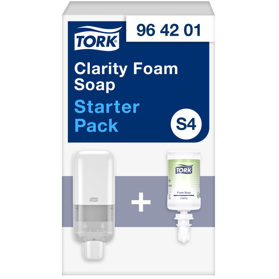 Tork Spender für Seifen und Händedesinfektionsmittel Starter Pack Weiß S4