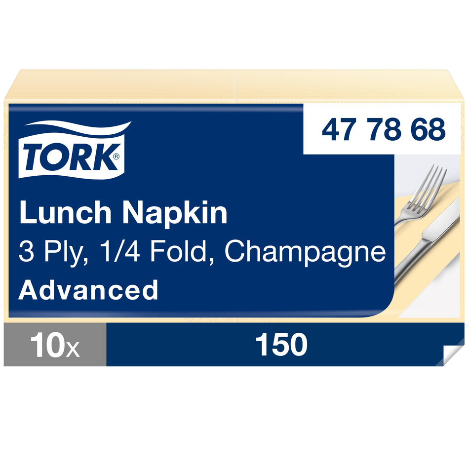 Tork Soft Lunchservietten Champagner