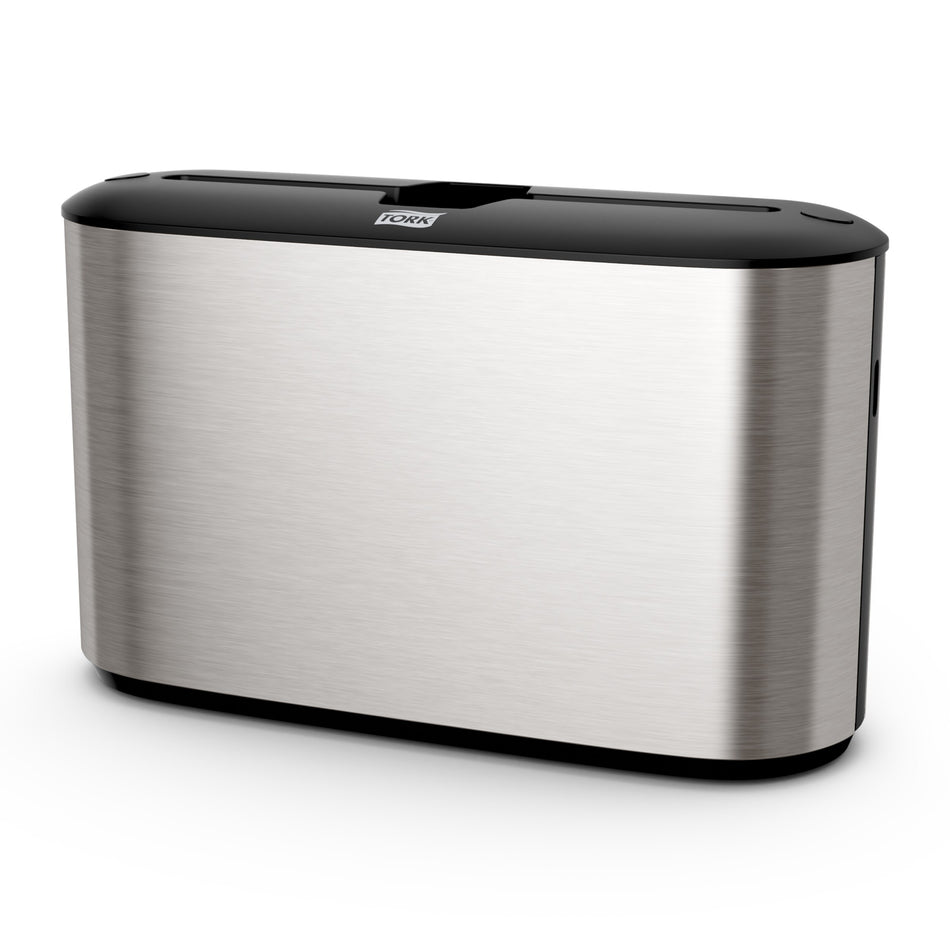 Tork Xpress® Distributeur de comptoir pour essuie-mains interfoliés en acier inoxydable H2