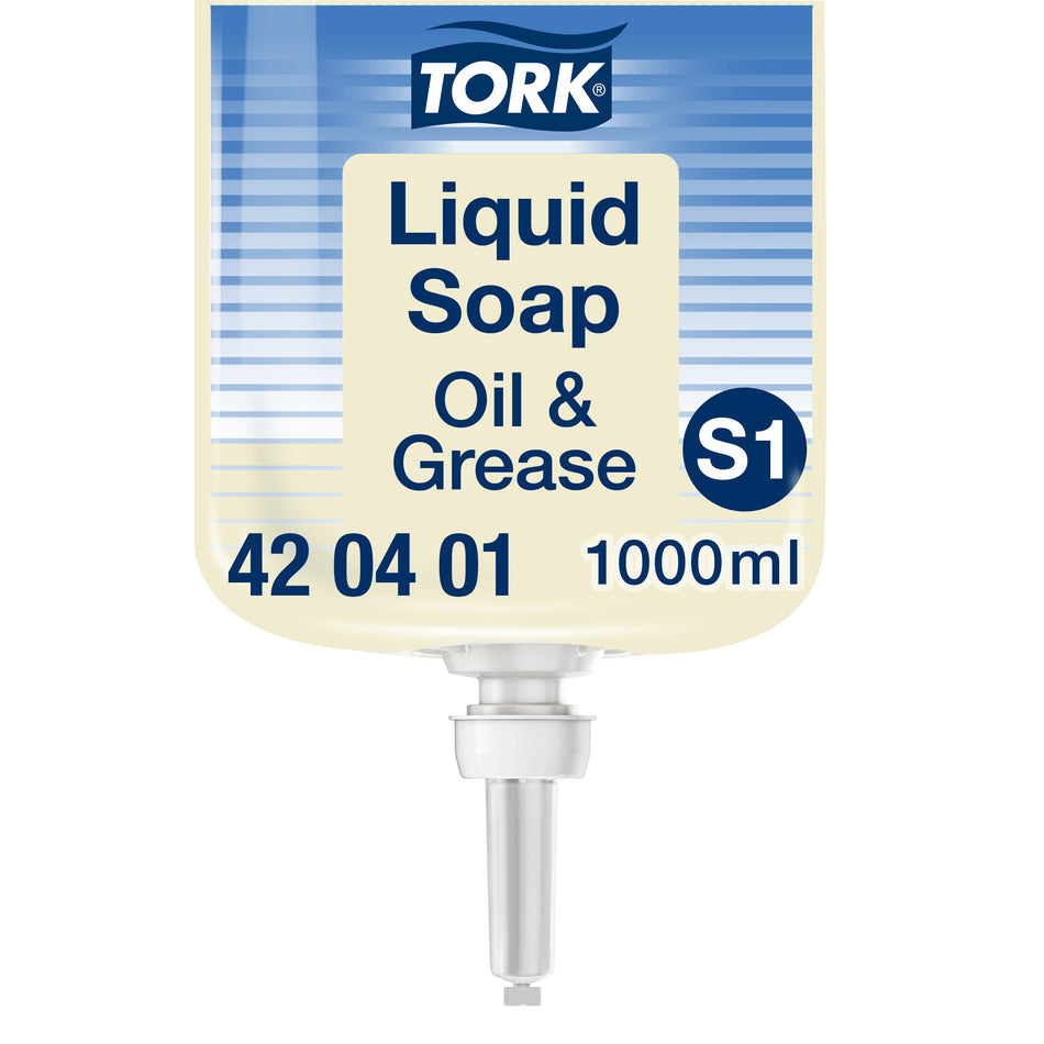 Tork Savon liquide huile et graisse S1