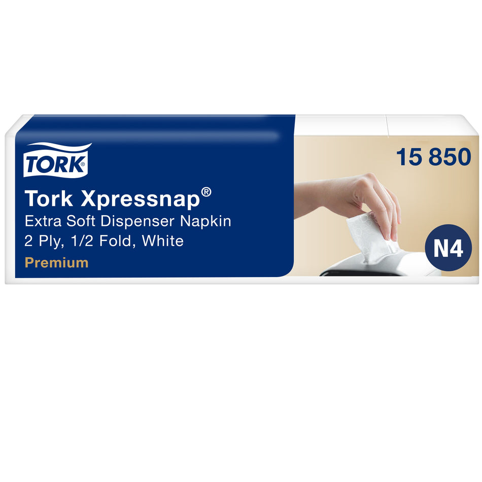 Tork Xpressnap® Serviettes Enchevêtrées Extra douces Blanches pour distributeur N4