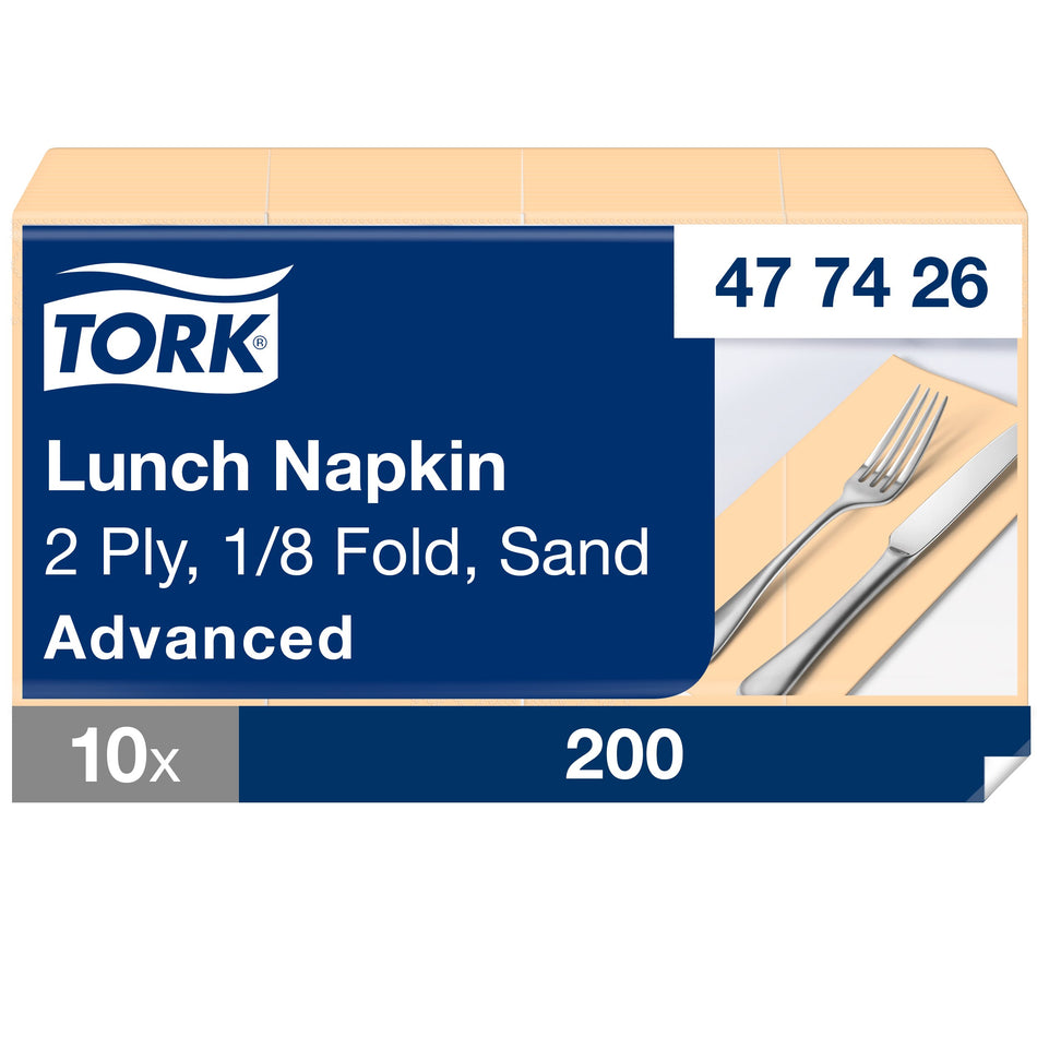 Tork Lunchservietten Sand