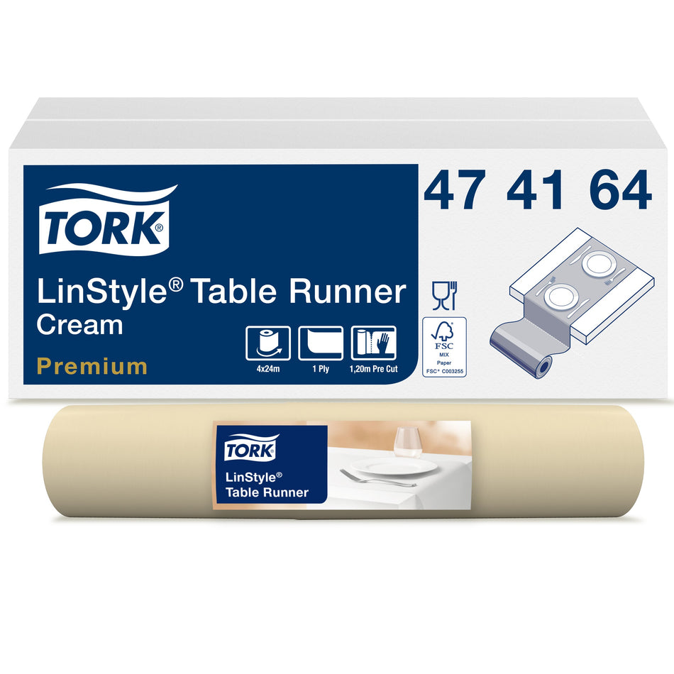 Tork Chemin de Table LinStyle® vanille