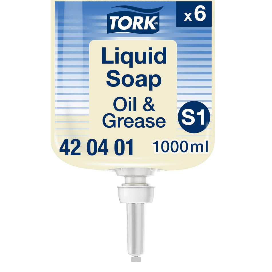 Tork Savon liquide huile et graisse S1
