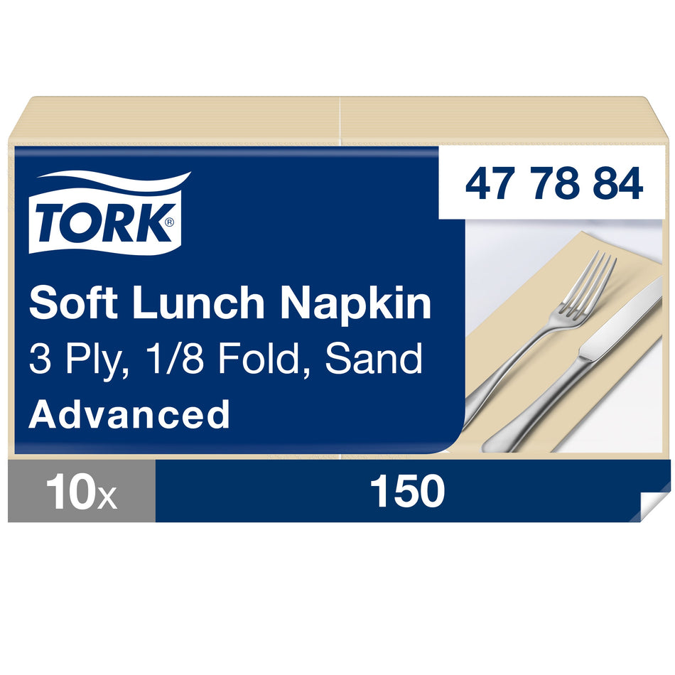 Tork Soft Lunchservietten Sand