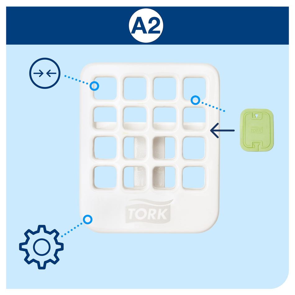 Tork Support pour Pastilles Désodorisantes blanc A2
