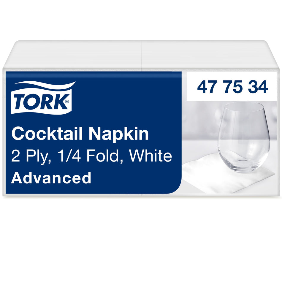 Tork Cocktailservietten Weiß