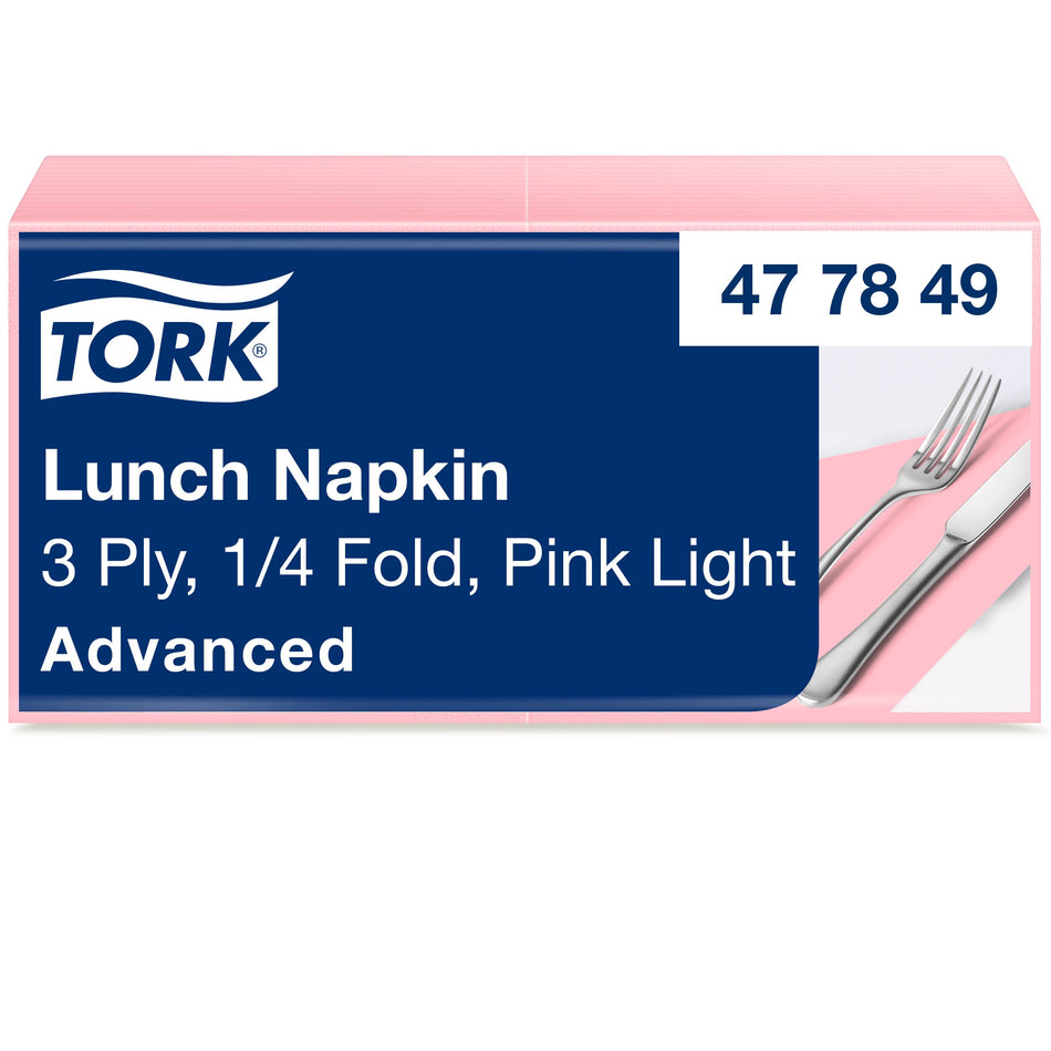 Tork Soft Lunchservietten Hellrosa