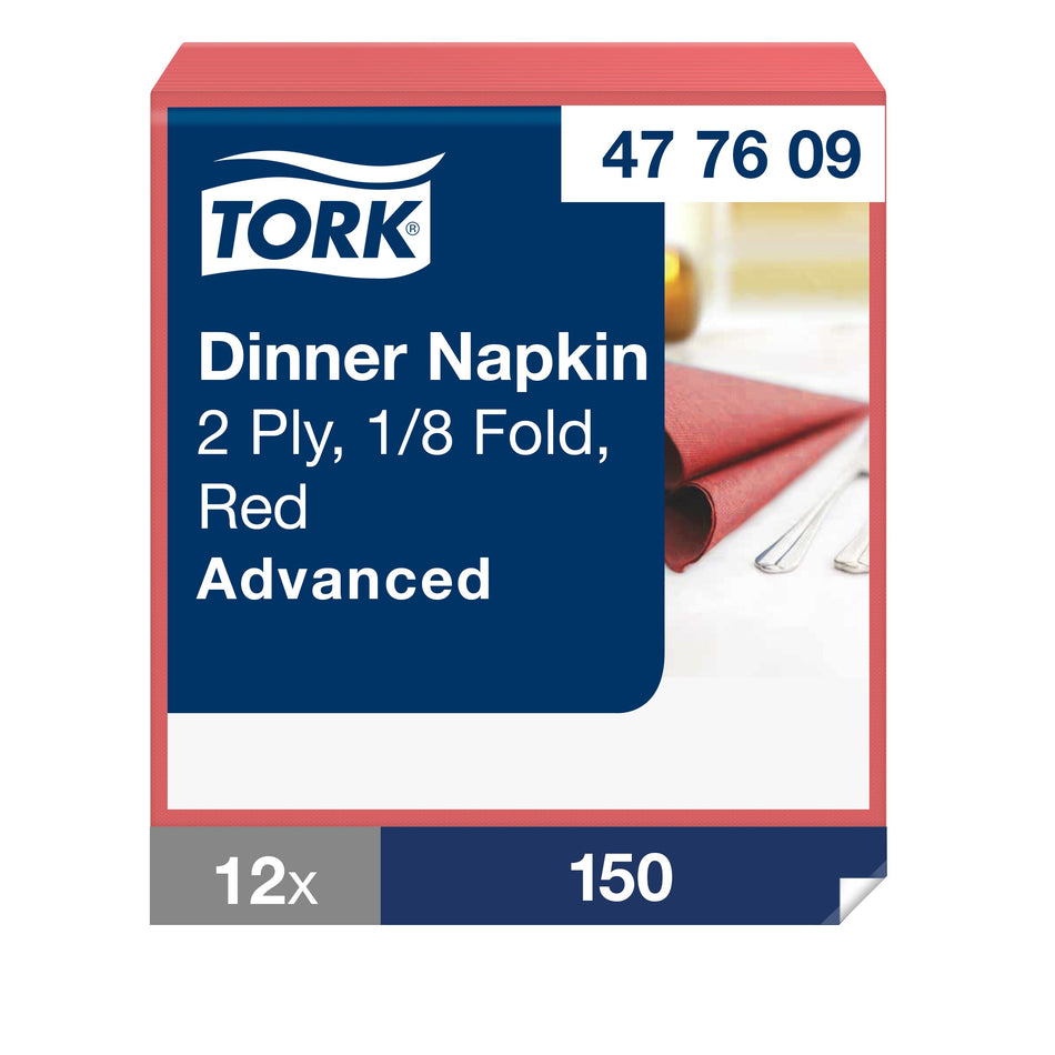 Tork Dinnerservietten Rot
